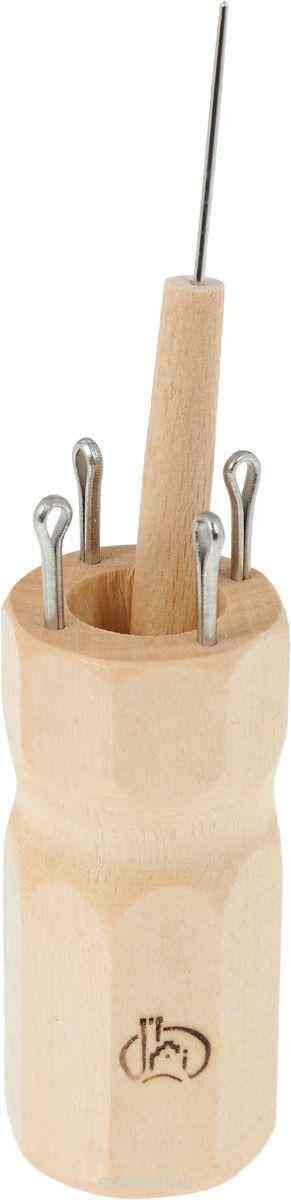 Куколка для вязания шнура "Klass & Gessmann", ромбовидная, на 4 крючка