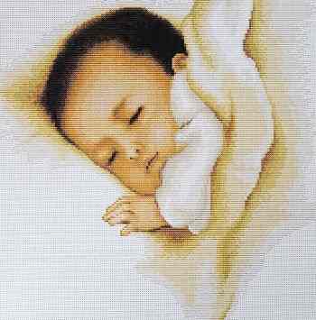 Набор для вышивания крестом Luca-S "Сладкий сон", 24,5 х 24,5 см