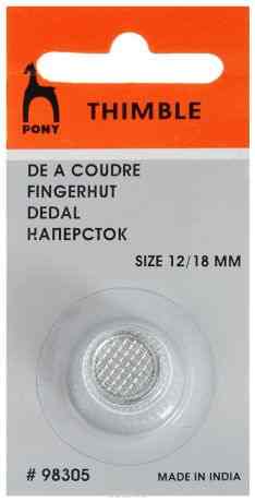 Наперсток "Pony". Размер 12
