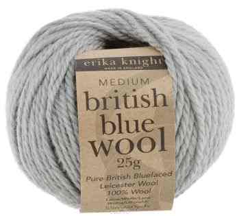 Пряжа для вязания Ramsden "British Blue Wool", цвет: серый (114), 55 м, 25 г