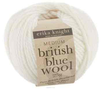 Пряжа для вязания Ramsden "British Blue Wool", цвет: белый (100), 55 м, 25 г