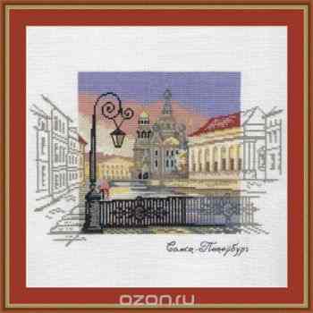 Набор для вышивания крестом Кларт "Спас на Крови", 31 x 31 см