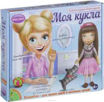 Bondibon Набор для шитья Моя кукла брюнетка