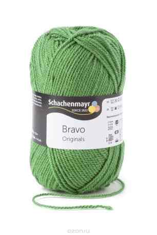 Пряжа для вязания Schachenmayr "Originals Bravo", цвет: хаки (08191), 133 м, 50 г