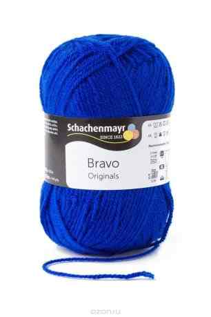Пряжа для вязания Schachenmayr "Originals Bravo", цвет: королевский синий (08211), 133 м, 50 г