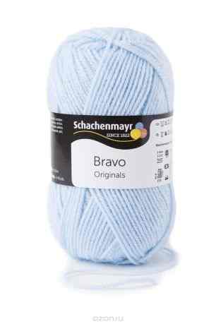 Пряжа для вязания Schachenmayr "Originals Bravo", цвет: светло-голубой (08302), 133 м, 50 г