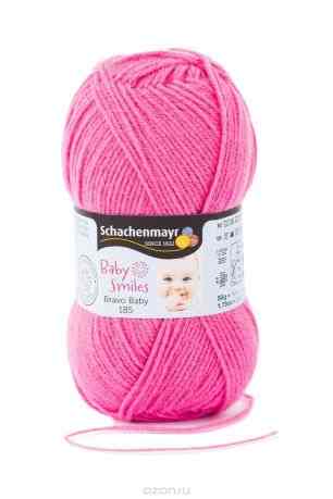 Пряжа для вязания Schachenmayr "Bravo Baby Smiles 185", цвет: розовый (01036), 185 м, 50 г