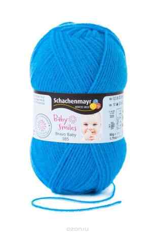 Пряжа для вязания Schachenmayr "Bravo Baby Smiles 185", цвет: темно-бирюзовый (01069), 185 м, 50 г