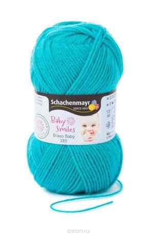 Пряжа для вязания Schachenmayr "Bravo Baby Smiles 185", цвет: нефритовый (01070), 185 м, 50 г