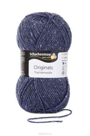 Пряжа для вязания Schachenmayr "Originals Trachtenwolle", цвет: темно-синий (00053), 185 м, 100 г