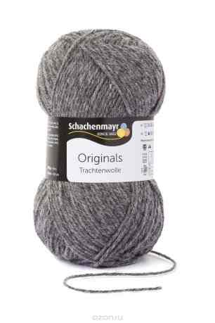 Пряжа для вязания Schachenmayr "Originals Trachtenwolle", цвет: темно-серый (00097), 185 м, 100 г