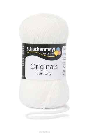 Пряжа для вязания Schachenmayr "Originals Sun City", цвет: натуральный (00202), 97 м, 50 г