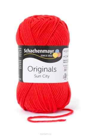 Пряжа для вязания Schachenmayr "Originals Sun City", цвет: маковый (00231), 97 м, 50 г
