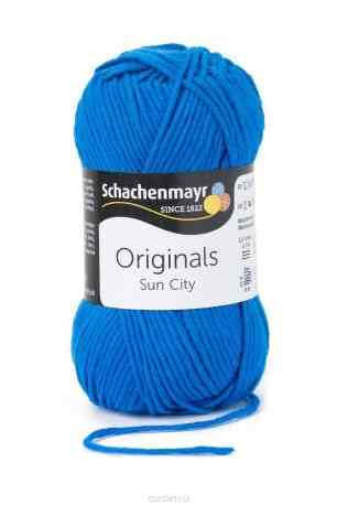 Пряжа для вязания Schachenmayr "Originals Sun City", цвет: андриатический (00253), 97 м, 50 г