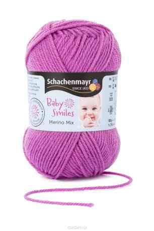 Пряжа Schachenmayr "Baby Smiles Merino Mix", 120м, 50г (01047, orchidee, орхидеевый) 9807561-01047