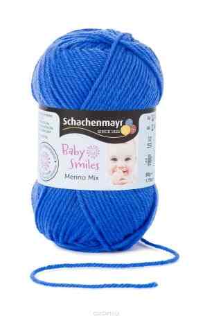 Пряжа для вязания Schachenmayr "Baby Smiles Merino Mix", цвет: лазурный (01053), 120 м, 50 г