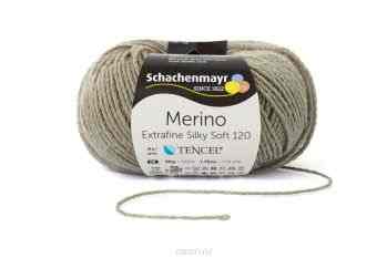 Пряжа Schachenmayr "Merino Extrafine Silky Soft 120", 120м, 50г (00575, helloliv, светло-оливковый (светло-коричневый) 9807567-00575