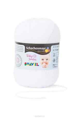 Пряжа Schachenmayr "Baby Smiles Suavel", 366 м, 50 г, цвет: белый. 9814876-01001