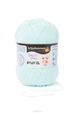 Пряжа для вязания Schachenmayr "Baby Smiles Suavel", зеленая мята (01066), 366 м, 50 г