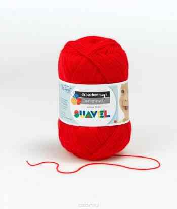 Пряжа Schachenmayr "Baby Smiles Suavel", 366м, 50г (07538, kirsche, вишневый) 9814876-07538