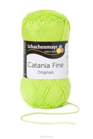 Пряжа для вязания Schachenmayr "Originals Catania Fine", цвет: лимонный (00270), 165 м, 50 г
