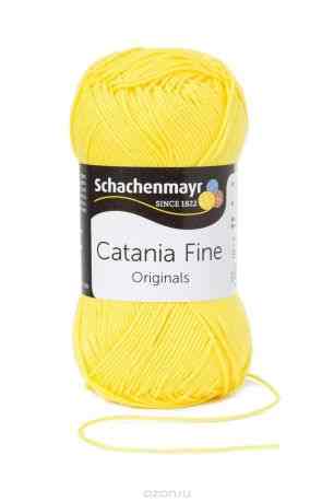 Пряжа для вязания Schachenmayr "Originals Catania Fine", цвет: одуванчик (00280), 165 м, 50 г