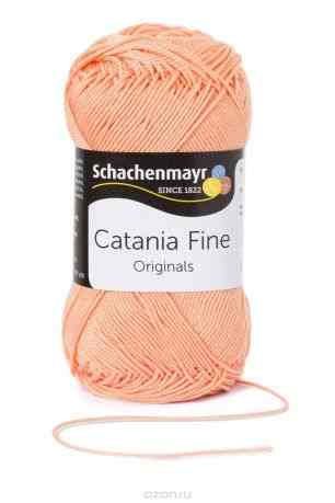 Пряжа для вязания Schachenmayr "Originals Catania Fine", цвет: абрикосовый (00369), 165 м, 50 г