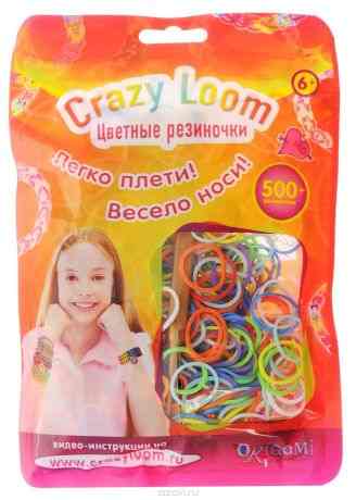 Оригами Набор резиночек Crazy Loom цвет мльтиколор 500 шт