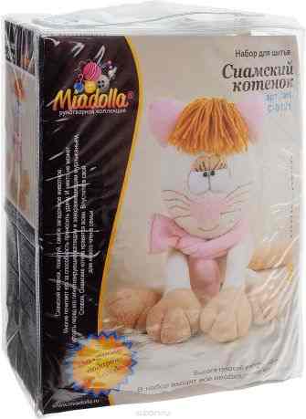Набор для рукоделия Miadolla "Сиамский котенок". C-0121