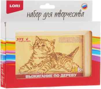 Картина для выжигания по дереву Lori "Котенок"