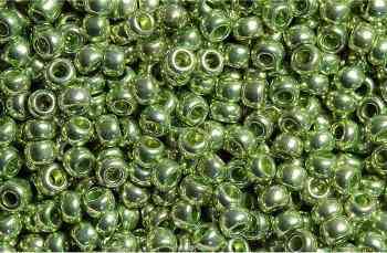 Бисер "Preciosa" Solgel metallic, 10/0, 50 г. 18161