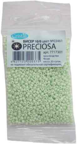 Бисер "Preciosa" мелованный, 10/0, 20 г. 331-19001-10/0-03461