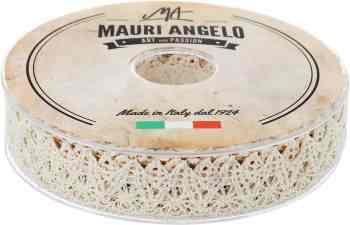 Лента кружевная "Mauri Angelo", цвет: бежевый, 2,2 см х 20 м