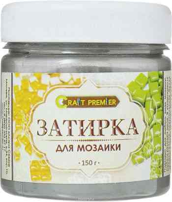Затирка для мозаики "Craft Premier", цвет: оливковый, 150 г
