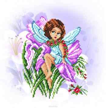 Набор для вышивания бисером Матренин Посад "Поллианна", 25 х 27 см