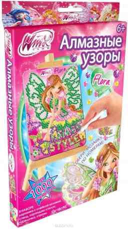 Чудо-творчество Картина мозаикой Flora