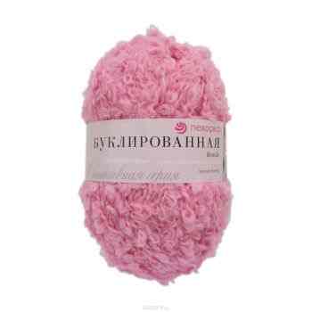 Пряжа для вязания Пехорка "Буклированная", цвет: миндаль (163), 200 г, 220 м, 5 шт