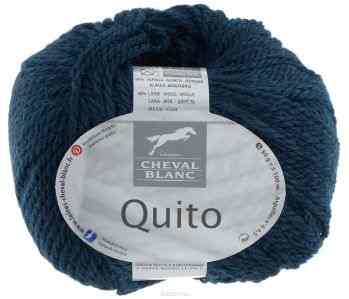 Пряжа для вязания Cheval Blanc "Quito", цвет: темно-синий (307), 100 м, 50 г