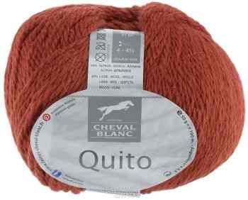 Пряжа для вязания Cheval Blanc "Quito", цвет: кирпичный (309), 100 м, 50 г