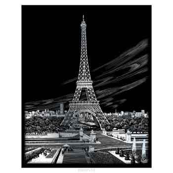 Royal & Langnickel Гравюра с серебряным эффектом Эйфелева башня
