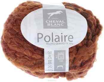 Пряжа для вязания Cheval Blanc "Polaire", цвет: оранжевый, бордовый (277), 44 м, 200 г
