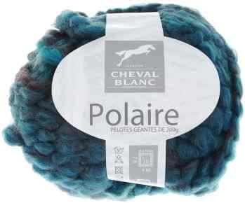 Пряжа для вязания Cheval Blanc "Polaire", цвет: бирюзовый, коричневый (272), 44 м, 200 г