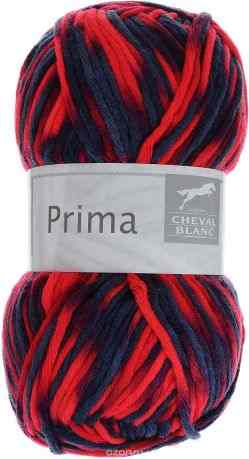 Пряжа для вязания Cheval Blanc "Prima", цвет: красный, синий, фиолетовый (401), 171 м, 200 г