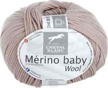 Пряжа для вязания Cheval Blanc "Merino Baby", цвет: бежевый (138), 200 м, 50 г