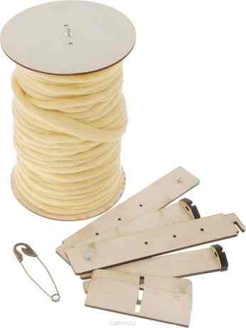 Набор для вязания из толстой пряжи Knitberry "Кардиган", цвет: шампань
