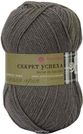 Пряжа Пехорка "Секрет успеха", цвет: мокко (161), 100 г, 250 м, 10 шт