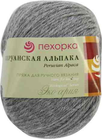 Пряжа для вязания Пехорка "Перуанская альпака", цвет: меланж (414), 150 м, 50 г, 10 шт