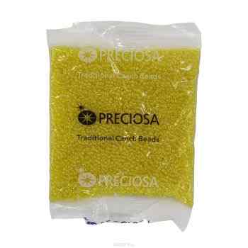 Бисер Preciosa "Ассорти", непрозрачный, цвет: желтый (06), 10/0, 50 г