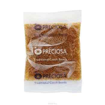 Бисер Preciosa "Ассорти", непрозрачный, цвет: оранжевый (02), 10/0, 50 г