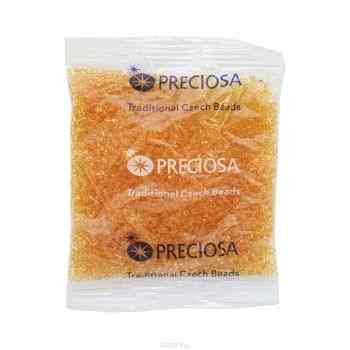 Бисер Preciosa "Ассорти", непрозрачный, цвет: оранжевый (03), 10/0, 50 г